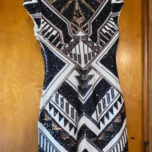 Express Sequins dress